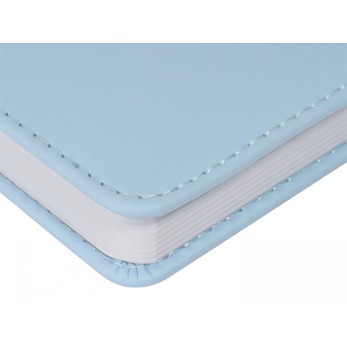 Ежедневник недатированный А6+ «Velvet», зефирный голубой