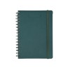 Ежедневник недатированный на гребне А5 "Pragmatic", темно-зеленый