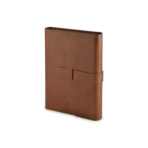 Ежедневник недатированный А5 "Senate" с магнитным клапаном, коричневый