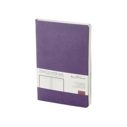 Ежедневник А5 недатированный «Megapolis Velvet Flex», фиолетовый