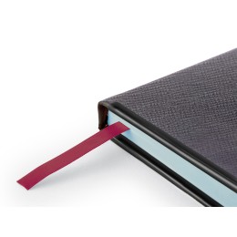 Ежедневник А5 недатированный «Bridge», черный/серебристый