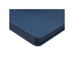 Ежедневник А5 "Megapolis Color" soft-touch, темно-синий