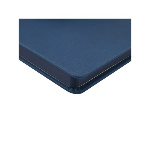 Ежедневник А5 "Megapolis Color" soft-touch, темно-синий