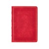 Ежедневник недатированный А5 "Royal", красный с бронзовым срезом