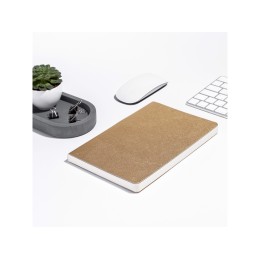 Ежедневник А5 недатированный «Megapolis Velvet Flex», золотистый