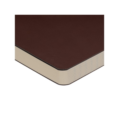 Ежедневник А5 недатированный «Megapolis Velvet Flex», коричневый