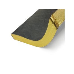 Ежедневник недатированный А5 "Megapolis Nebraska Flex", серый с золотым обрезом (Р)