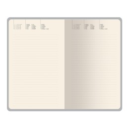 Ежедневник недатированный А5 "Morandi. Пыльная роза" с нашивкой, пыльно-розовый