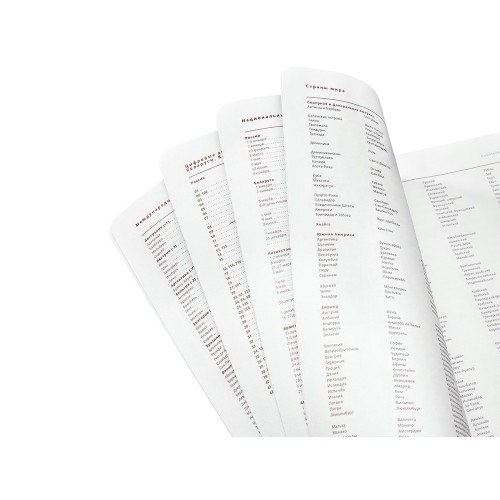 Ежедневник А5 недатированный «Mercury», красный