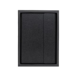 Ежедневник недатированный с магнитным клапаном А5 "Venezia", черный