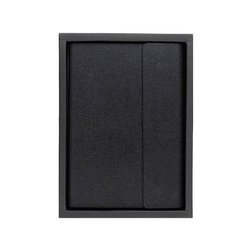 Ежедневник недатированный с магнитным клапаном А5 "Venezia", черный