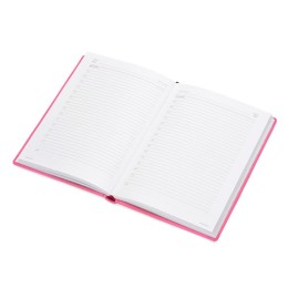 Ежедневник недатированный А6+ «Velvet», темно-розовый