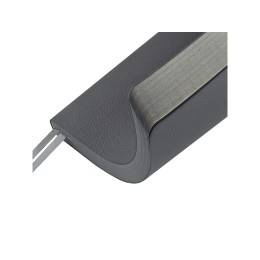 Ежедневник недатированный А5 "Megapolis Nappa Flex", графитовый серый