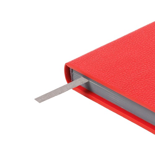 Ежедневник недатированный с магнитным клапаном А5 "Venezia", красный