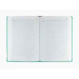 Ежедневник недатированный А5 «Velvet», зефирный мятный