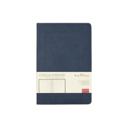 Ежедневник недатированный А5 "Megapolis Classic", темно-синий