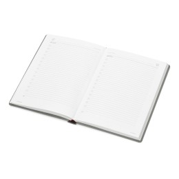 Ежедневник недатированный А5 «Velvet», светло-серый