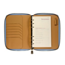 ЕЖЕДНЕВНИК недатированный А5- "RIVIERA. ZEFIR" (ГОЛУБОЙ ЗЕФИР)