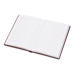 Ежедневник недатированный А5 «Velvet», бордовый