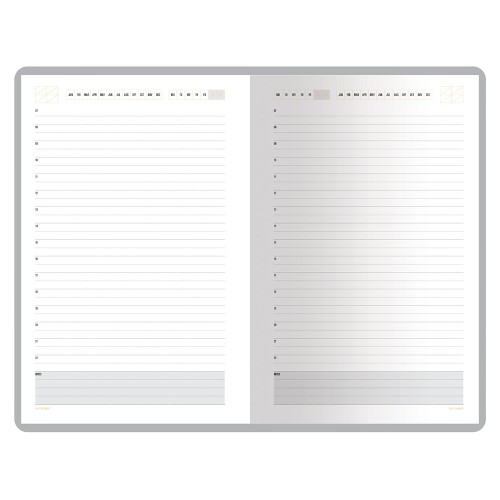 Ежедневник А5 недатированный «Mercury», салатовый