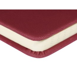 Ежедневник недатированный А5 "Megapolis Velvet New", бордовый