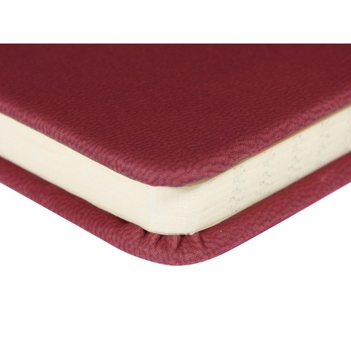 Ежедневник недатированный А5 "Megapolis Velvet New", бордовый