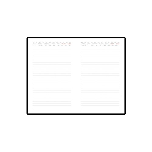 Ежедневник недатированный с индексами А5 «Bergamo», синий