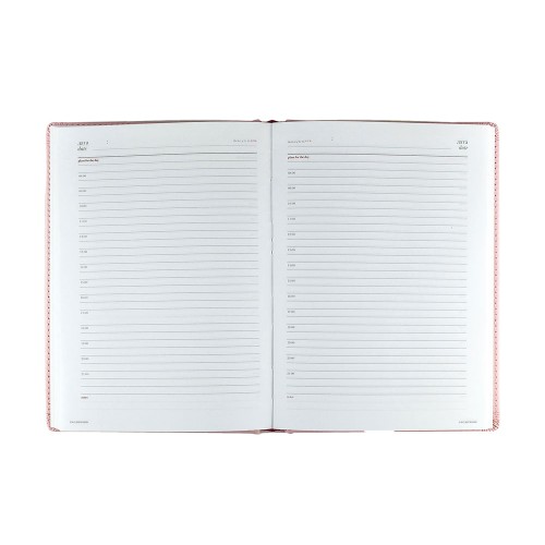 Ежедневник недатированный А5 «Velvet», зефирный розовый