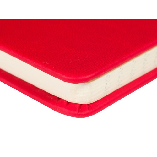 Ежедневник недатированный А5 "Megapolis Velvet New", красный