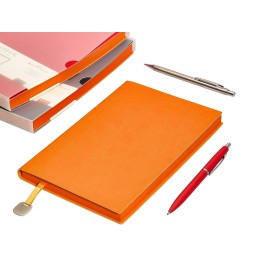 Ежедневник А5 недатированный «Mercury», оранжевый