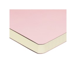 Ежедневник А5 недатированный «Megapolis Velvet Flex», зефирный розовый