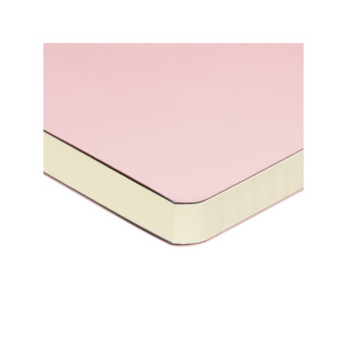 Ежедневник А5 недатированный «Megapolis Velvet Flex», зефирный розовый