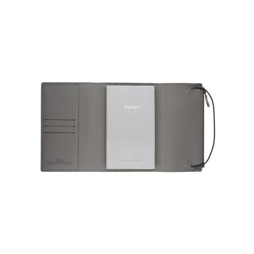 Ежедневник недатированный  А5- "Dolce Vita" (темно-серый)