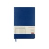 Ежедневник недатированный А5 «Megapolis», синий (серебряный обрез)