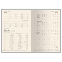 Ежедневник А5 "Megapolis Color New" soft-touch, морская волна