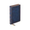 Ежедневник недатированный А5 "Royal", синий с бронзовым срезом