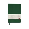 Ежедневник А5 "Megapolis Color New" soft-touch, зеленый