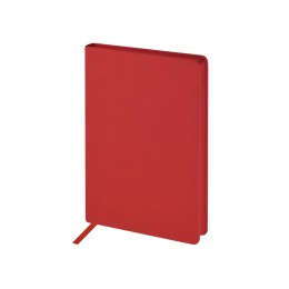 Ежедневник А5 "Megapolis Color New" soft-touch, красный