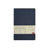 Ежедневник недатированный А5 "Megapolis Nappa Flex", темно-синий navy