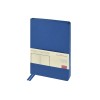 Ежедневник недатированный А5 "Megapolis Nappa Flex", синий