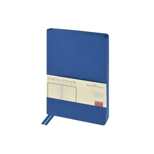 Ежедневник недатированный А5 "Megapolis Nappa Flex", синий