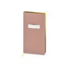 Еженедельник недатированный А6 "Morandi. Пыльная роза" с нашивкой, пыльно-розовый