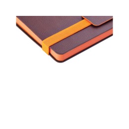 Ежедневник В5 недатированный «Leggenda», коричневый