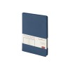 Ежедневник недатированный А5 "Megapolis Nappa", темно-синий
