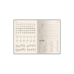 Ежедневник недатированный А5  "La Manche", красный