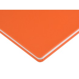 Еженедельник с каменной бумагой А5+ "Carrara", оранжевый