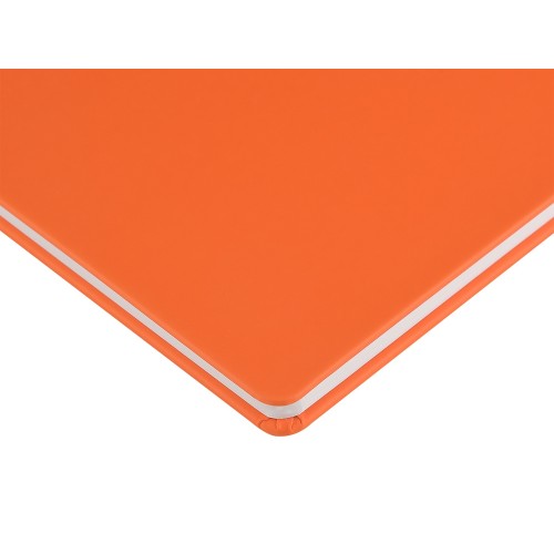 Еженедельник с каменной бумагой А5+ "Carrara", оранжевый