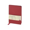 Ежедневник недатированный А5 "Megapolis Nappa Flex", бордовый