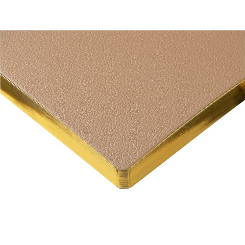 Ежедневник недатированный А5 "Total beige" с нашивкой, бежевый