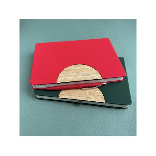 Ежедневник недатированный А5 "Bosforo", красный